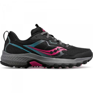 נעלי ריצה סאקוני לנשים Saucony EXCURSION TR16 - שחור/צבעוני