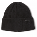 כובע קולומביה לנשים Columbia AGATE PASS CABLE KNIT BEANIE  - שחור