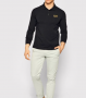 חולצת פולו ארמאני לגברים EA7 Emporio Armani EA7 POLO SHIRT COTTON - שחור