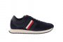 נעלי סניקרס טומי הילפיגר לגברים Tommy Hilfiger Runner Evo Mix - כחול