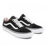 נעלי סניקרס ואנס לגברים Vans Skate Old Skool - שחור/לבן