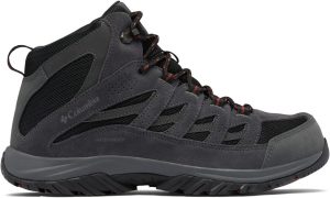 נעלי טיולים קולומביה לגברים Columbia Crestwood Mid Waterproof - שחור