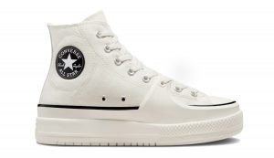 נעלי סניקרס קונברס לנשים Converse Chuck Taylor All Star Construct - לבן