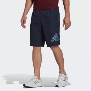 מכנס ספורט אדידס לגברים Adidas D2M LOGO - כחול