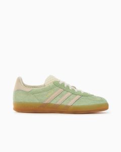 נעלי סניקרס אדידס לנשים Adidas Originals Gazelle Indoor - ירוק בהיר