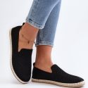 נעליים שטוחות She Love It לנשים She Love It Espadrilles - שחור