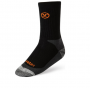 גרב אצטק לגברים Aztec Merino Mid Trekking - שחור/אפור