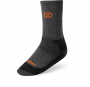 גרב אצטק לגברים Aztec Merino Mid Trekking - שחור/אפור