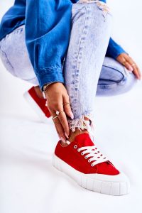 נעלי סניקרס She Love It לנשים She Love It Raizel - אדום