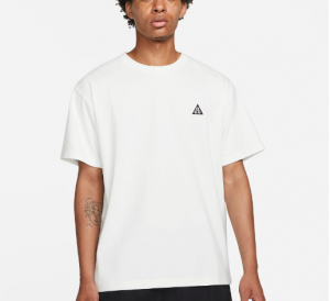 חולצת טי שירט נייק לגברים Nike Acg Tee - לבן