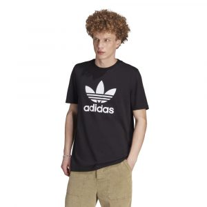 חולצת טי שירט אדידס לגברים Adidas Adicolor Classics - שחור