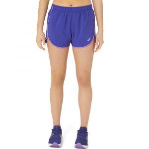 מכנס ספורט אסיקס לנשים Asics Icon 4in Short - כחול