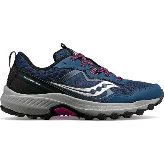 נעלי ריצה סאקוני לנשים Saucony EXCURSION TR16 - כחול/אפור