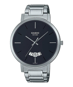 שעון קסיו לגברים CASIO MTP-B100D-1E - כסףשחור