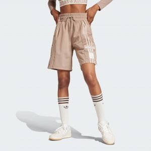 מכנס ספורט אדידס לנשים Adidas Originals Adibreak Short - קרם