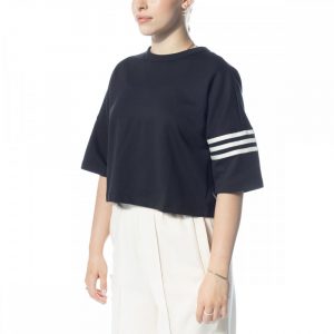 חולצת טי שירט אדידס לנשים Adidas Originals Adicolor Neuclassics - שחור
