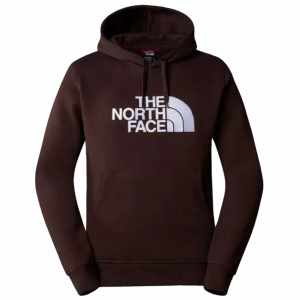 סווטשירט דה נורת פיס לגברים The North Face Drew Peak Pullover - חום כהה