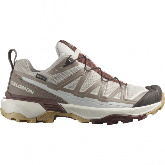 נעלי טיולים סלומון לנשים Salomon x ultra 360 edge gore-tex - אופוויט/חום