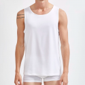 גופיה קצרה Craft לגברים Craft Core Dry Singlet - לבן