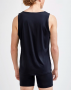 גופיה קצרה Craft לגברים Craft Core Dry Singlet - שחור