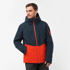 ג'קט ומעיל סלומון לגברים Salomon HIGHLAND JACKET - כחול כההחום