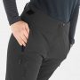 מכנסיים ארוכים סלומון לנשים Salomon S/MAX WARM PANTS - שחור