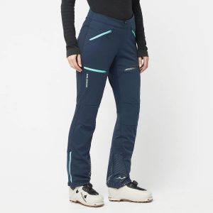 מכנסיים ארוכים סלומון לנשים Salomon MTN SOFTSHELL PANT - כחול