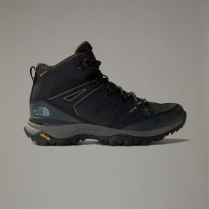 נעלי טיולים דה נורת פיס לנשים The North Face HEDGEHOG MID GORE-TEX - שחור/אפור