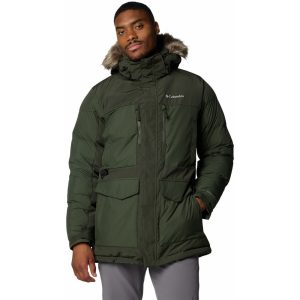 ג'קט ומעיל קולומביה לגברים Columbia Marquam Peak Fusion II Parka - ירוק כהה