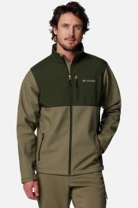 ג'קט ומעיל קולומביה לגברים Columbia Ascender Softshell Jacket - ירוק