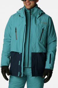 ג'קט ומעיל קולומביה לגברים Columbia AERIAL ASCENDER - תכלת