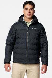 ג'קט ומעיל קולומביה לגברים Columbia GRAND TREK III DOWN - שחור