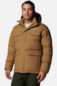 ג'קט ומעיל קולומביה לגברים Columbia Landroamer Puffer Jacket - חום הסוואה