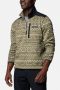סווטשירט קולומביה לגברים Columbia Fleece sweater - ירוק/לבן/שחור