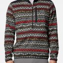 סווטשירט קולומביה לגברים Columbia Fleece sweater - שחור/אדום