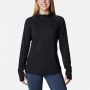חולצת טי שירט ארוכות קולומביה לנשים Columbia Endless Trail Half Zip - שחור