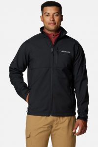 ג'קט ומעיל קולומביה לגברים Columbia Ascender Softshell Jacket - שחור/שחור