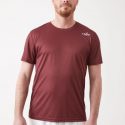 חולצת טי שירט VN לגברים VN 3 TSHIRTS BORDO - בורדו