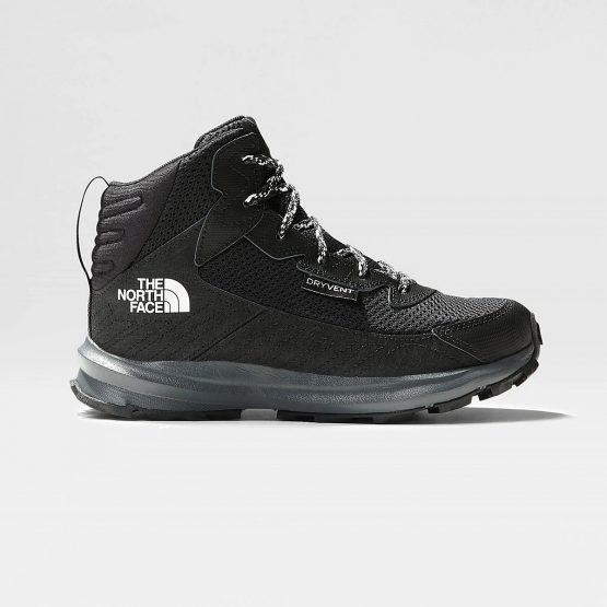 נעלי טיולים דה נורת פיס לילדים The North Face FASTPACK HIKER MID WP - שחור