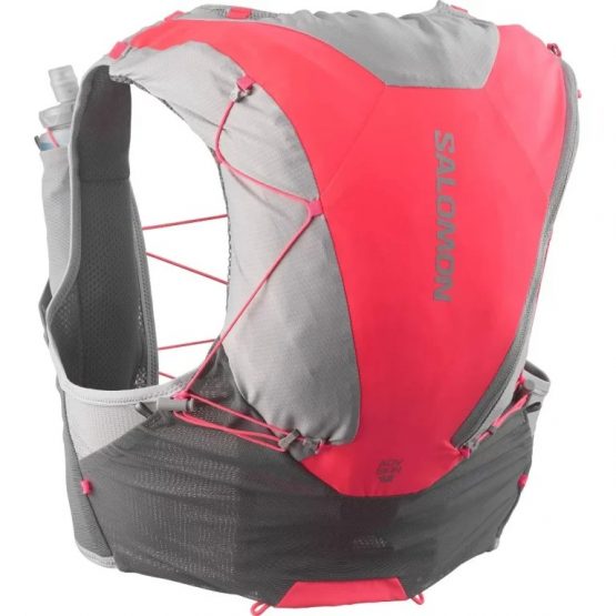 חגורת ריצה סלומון לגברים Salomon ADV SKIN 12 - אפור/ורוד