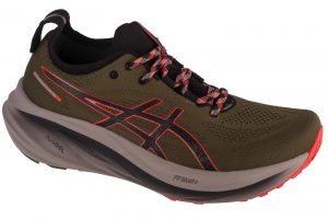 נעלי ריצה אסיקס לגברים Asics Gel-Nimbus 26 TR - ירוק/חום