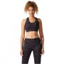 טופ וחולצת קרופ אסיקס לנשים Asics Piping GPX Bra - שחור.