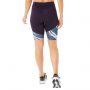 טייץ אסיקס לנשים Asics Wild Camo Sprinter Short - כחול/תכלת