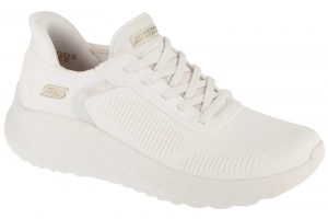 נעלי הליכה סקצ'רס לנשים Skechers BOBS Sport Squad Chaos - Current Muse - לבן
