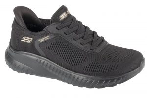 נעלי הליכה סקצ'רס לנשים Skechers BOBS Sport Squad Chaos - Current Muse - שחור מלא
