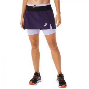 מכנס ספורט אסיקס לנשים Asics Fujitrail Skort - סגול