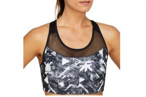 חזיית אסיקס לנשים Asics Future Tokyo Aop Bra - שחור/צבעוני