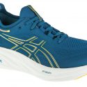 נעלי ריצה אסיקס לגברים Asics Gel-Nimbus 26 - כחול/צהוב