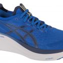 נעלי ריצה אסיקס לגברים Asics Gel-Nimbus 27 - כחול/לבן