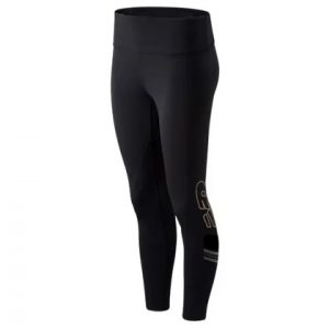 מכנס ספורט ניו באלאנס לנשים New Balance Achiever 7/8 Tight - שחור